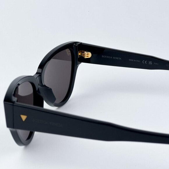 Bottega Veneta Women Black Grey Cat Eye BRAND NEW Sunglasses BV1319S 001 - Picture 7 of 11